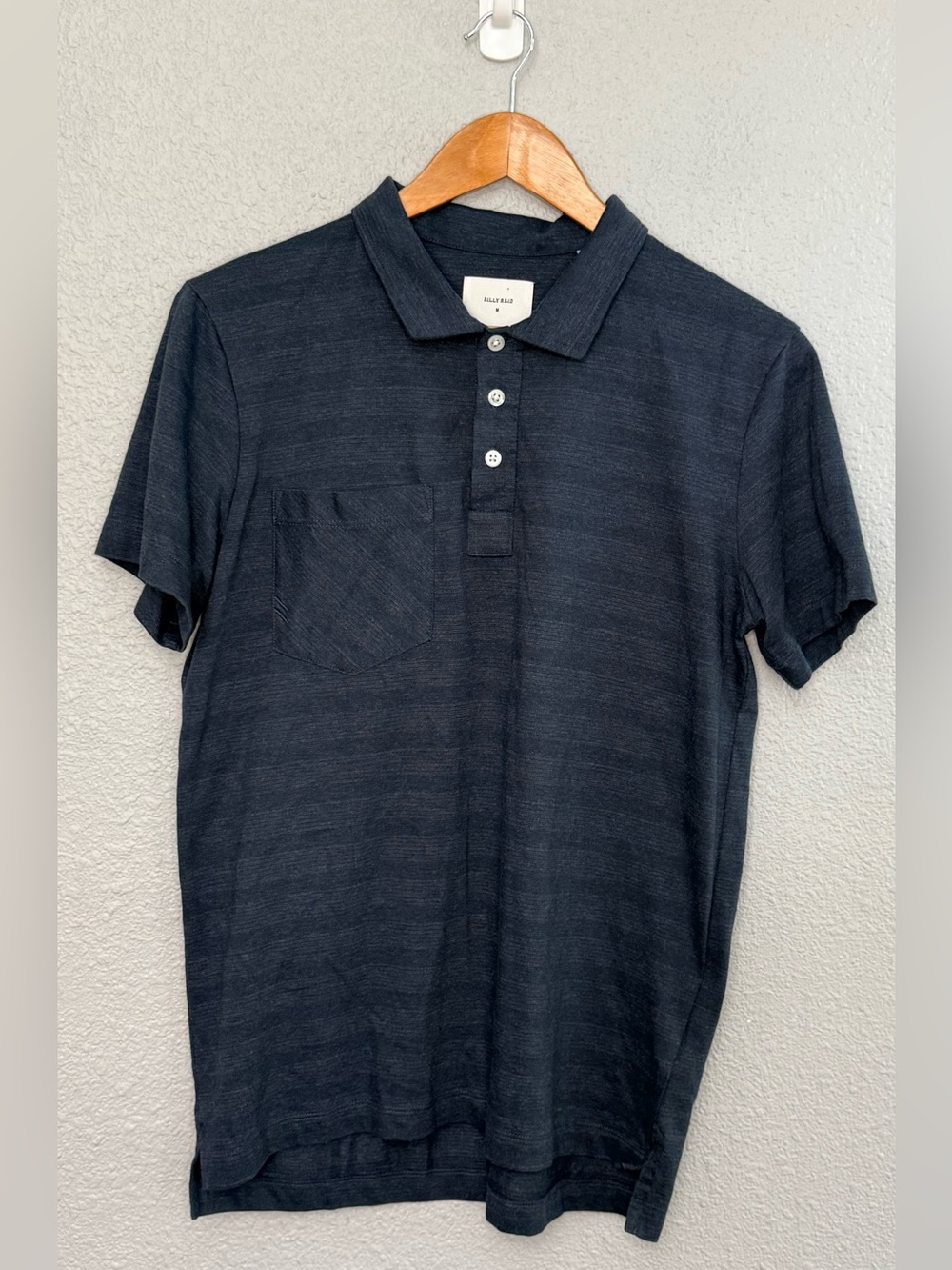 Billy Reid | Pique Pensacola Polo | Size Medium